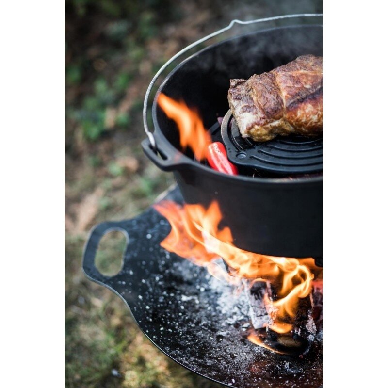 Ketaus Puodas Petromax FT12 (su kojelėmis) 12.8 l 2