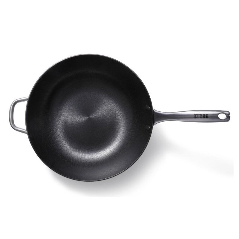 Ketaus WOK keptuvė Skottsberg 34cm 3 Ketaus WOK keptuvė Skottsberg 34cm 3