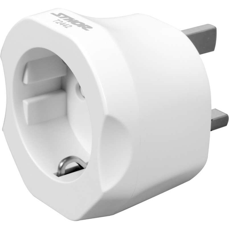 Kelionininis adapteris | euro rozetė / UK kištukas | Europa – UK (72442) Kelionininis adapteris | euro rozetė / UK kištukas | Europa – UK (72442)