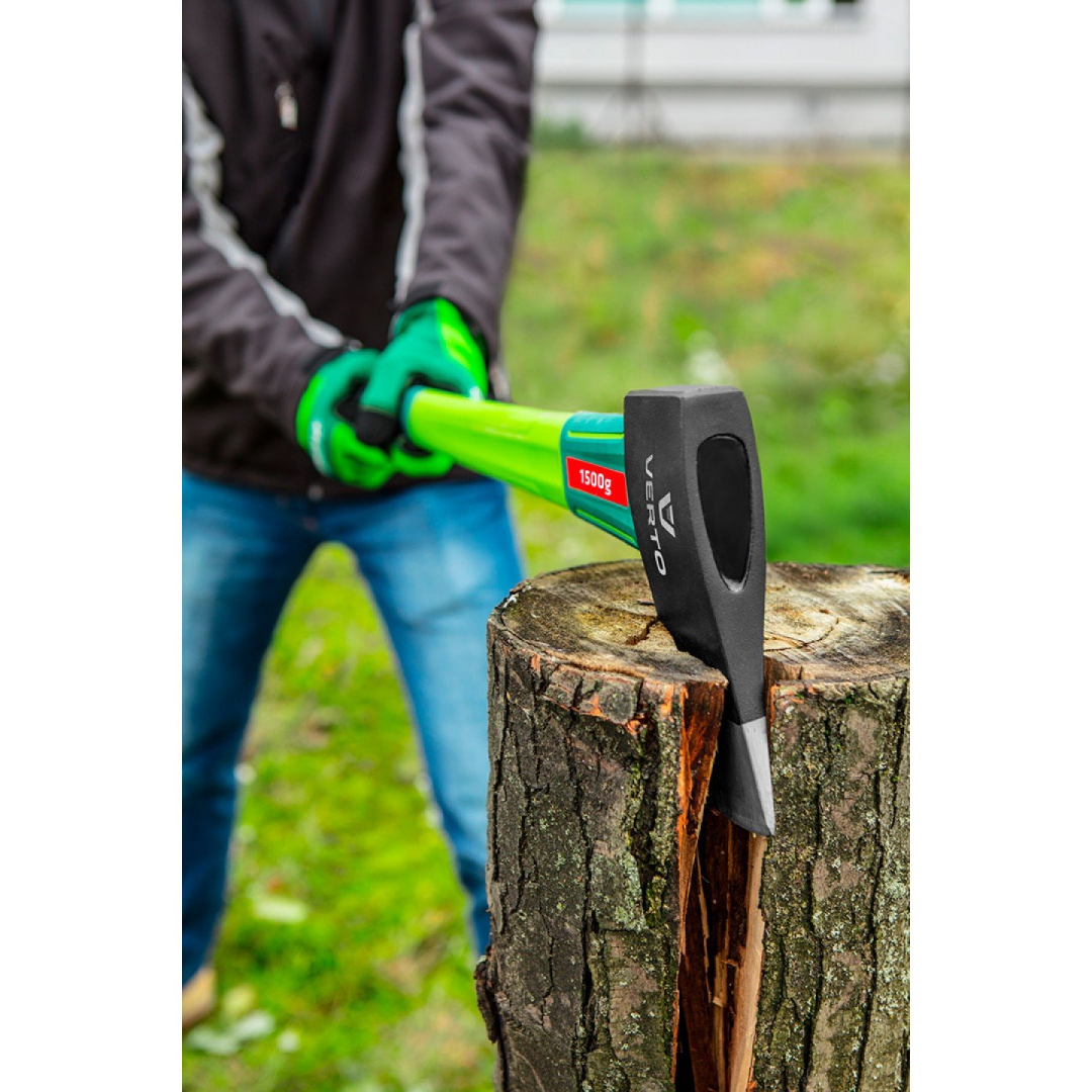 Kirvis 2500g, galva 1500g, stiklo pluošto rankena 1