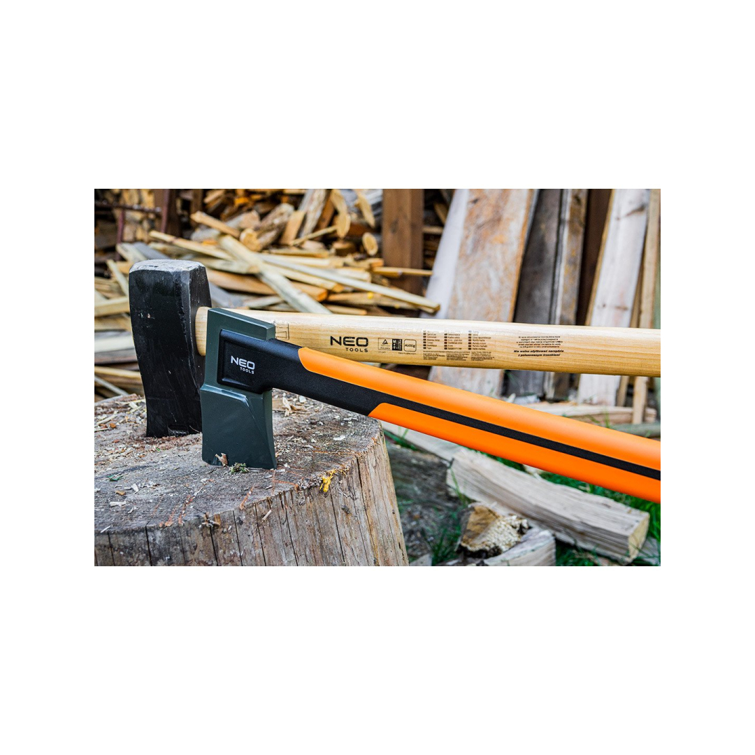 Kirvis 950g, galva 700g, stiklo pluosto rankena 17.5" 2