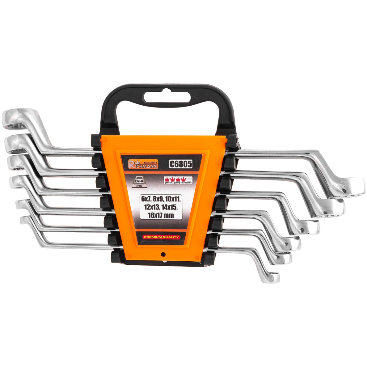 Kilp. raktai „Richmann" 6 - 17 mm, 6 vnt. Kilp. raktai „Richmann" 6 - 17 mm, 6 vnt.