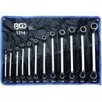 Kilpinių raktų rinkinys lenktais galais BGS-TECHNIC, 6-32 mm, 12 vnt.