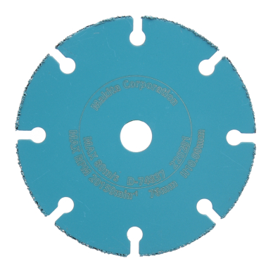 Kietmetalio diskas su kietmetalio abrazyvu, 76mm Makita D-74837 1 Kietmetalio diskas su kietmetalio abrazyvu, 76mm Makita D-74837 1