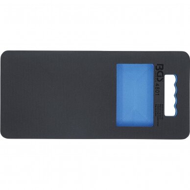 Kilimėlis kelių apsaugai su dėtuve BGS-technic 4801, 450 x 210 x 30 mm 2 Kilimėlis kelių apsaugai su dėtuve BGS-technic 4801, 450 x 210 x 30 mm 2