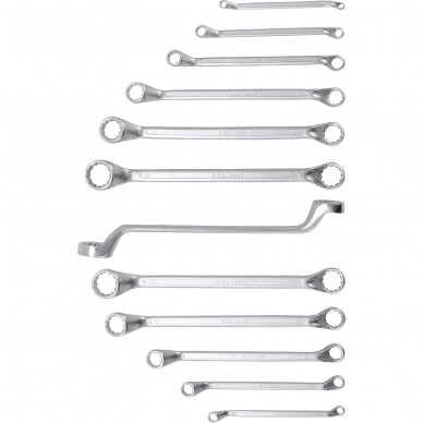 Kilpinių raktų rinkinys | gilus poslinkis | 6 - 32 mm | 12 vnt. (30200) 1 Kilpinių raktų rinkinys | gilus poslinkis | 6 - 32 mm | 12 vnt. (30200) 1