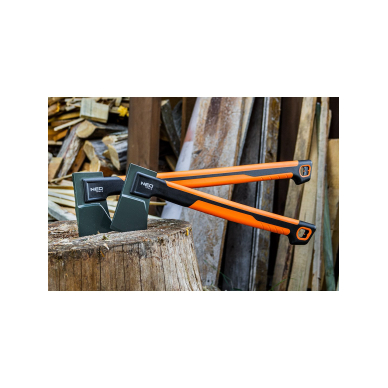 Kirvis 1200g, galva 850g, stiklo pluosto rankena 23.5" 3 Kirvis 1200g, galva 850g, stiklo pluosto rankena 23.5" 3