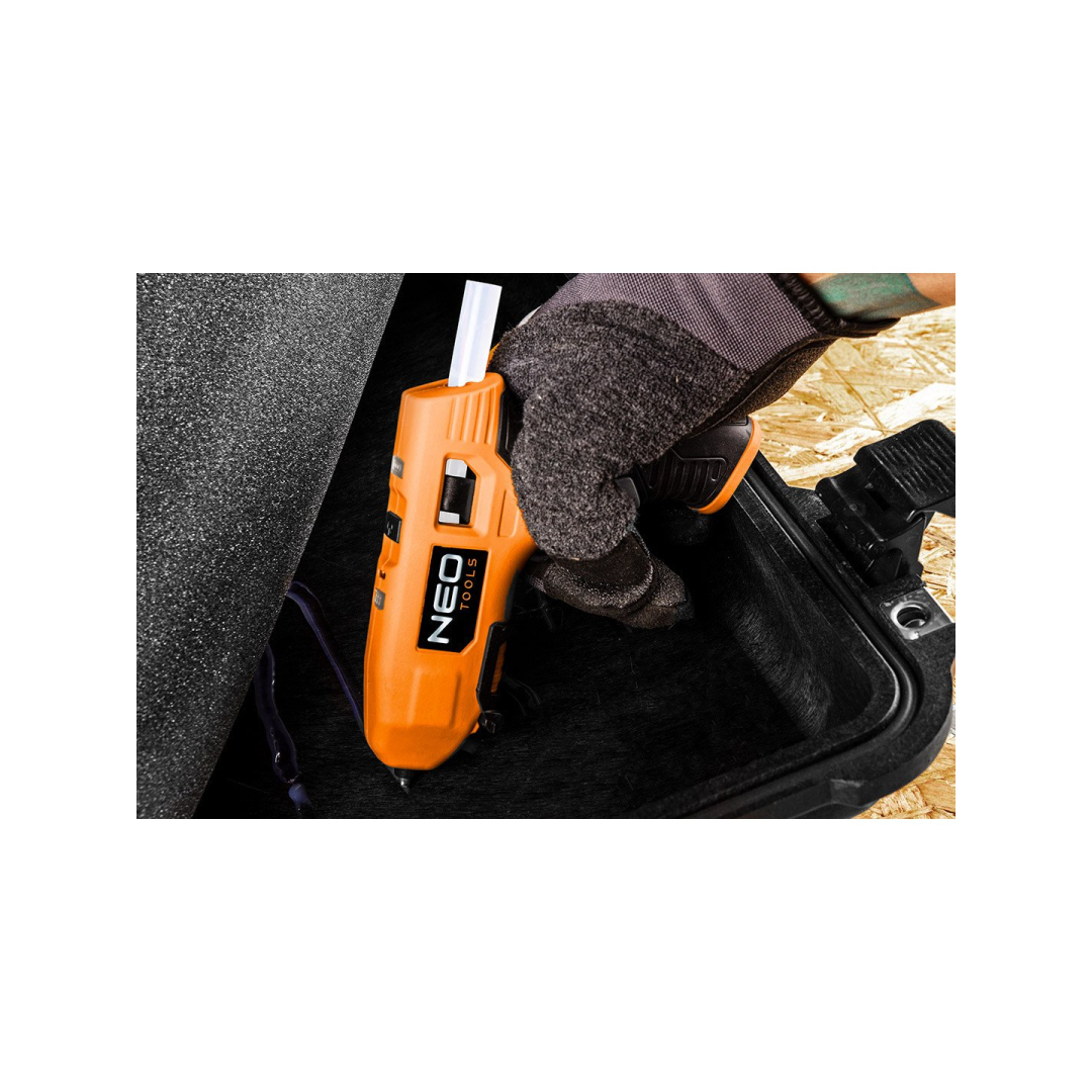 Klijų lazdelės, 11/250 mm, 12 vnt., 300 g, skaidrios spalvos 2