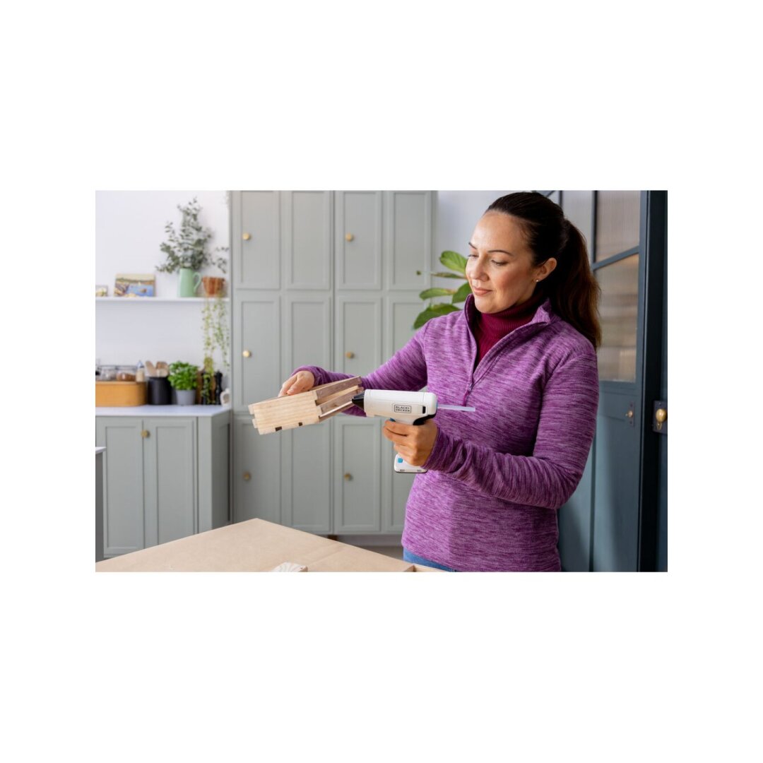 Klijų pistoletas, 3.6V BCGL115-XJ, Integruotas Akumuliatorius 1,5 AH, Black&Decker 3