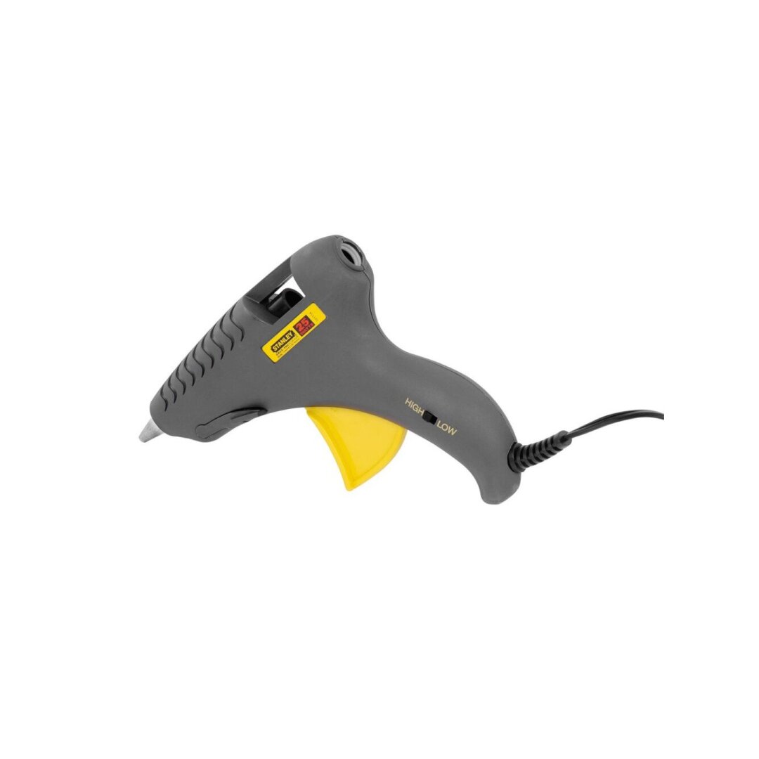 Klijų pistoletas STANLEY, 25 W, reguliuojamas stiprumas 2 Klijų pistoletas STANLEY, 25 W, reguliuojamas stiprumas 2