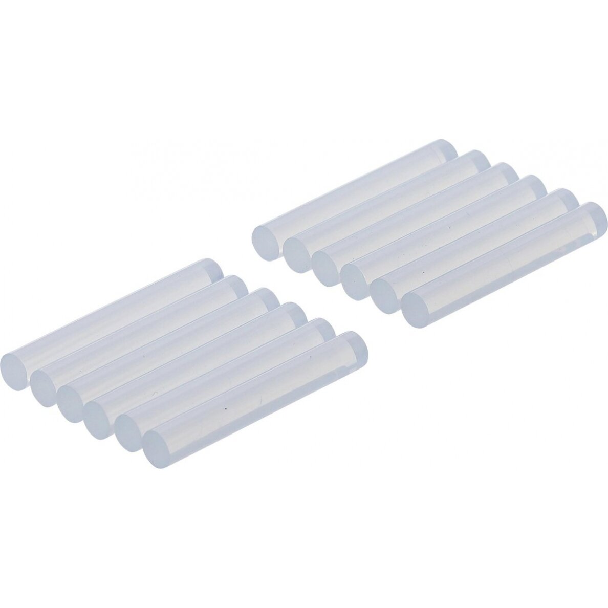 Klijų lazdelės | skaidrios | Ø 7.5 mm, 50 mm | 12 vnt. (80851) Klijų lazdelės | skaidrios | Ø 7.5 mm, 50 mm | 12 vnt. (80851)