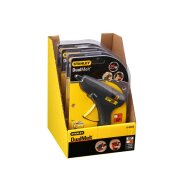 Klijų pistoletas STANLEY, 25 W, reguliuojamas stiprumas Klijų pistoletas STANLEY, 25 W, reguliuojamas stiprumas