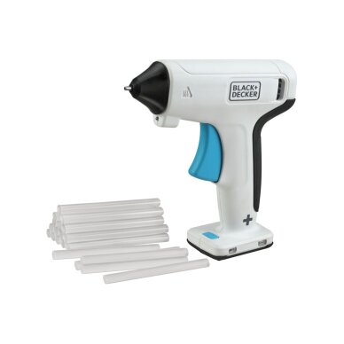 Klijų pistoletas, 3.6V BCGL115-XJ, Integruotas Akumuliatorius 1,5 AH, Black&Decker