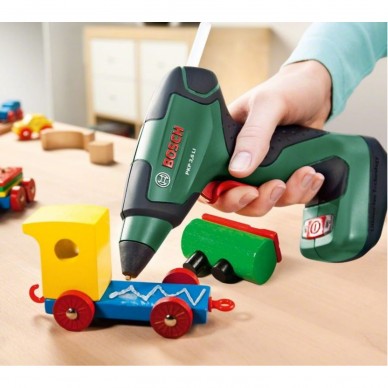 Klijų pistoletas BOSCH PKP 3,6 Li, 3,6 V, 1,5Ah 1 Klijų pistoletas BOSCH PKP 3,6 Li, 3,6 V, 1,5Ah 1