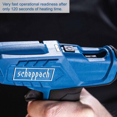 Klijų pistoleto C-HGG170-X – SET S, Scheppach 6