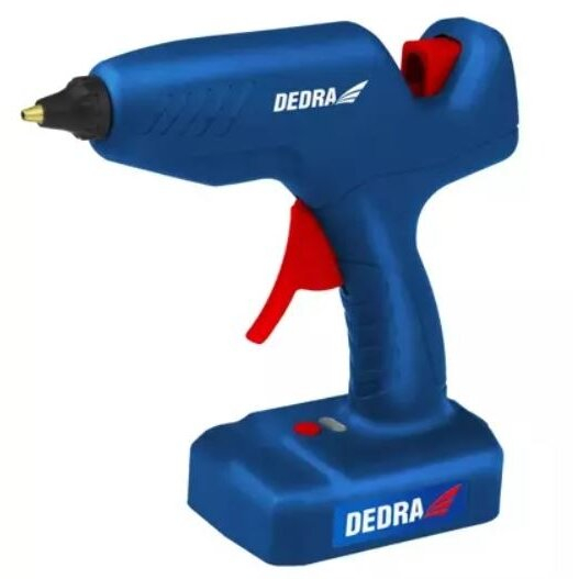Klijų pistoletas Dedra DED7558, 12 V, 2200 mAh 1 Klijų pistoletas Dedra DED7558, 12 V, 2200 mAh 1