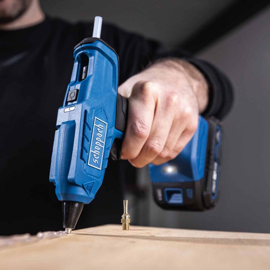 Klijų pistoleto C-HGG170-X – SET S, Scheppach 1