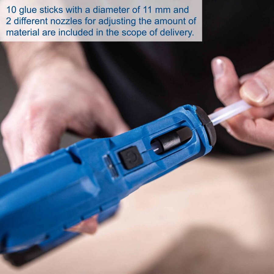 Klijų pistoleto C-HGG170-X – SET S, Scheppach 4