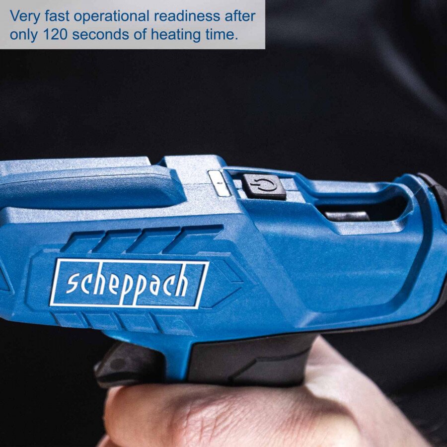 Klijų pistoleto C-HGG170-X – SET S, Scheppach 6