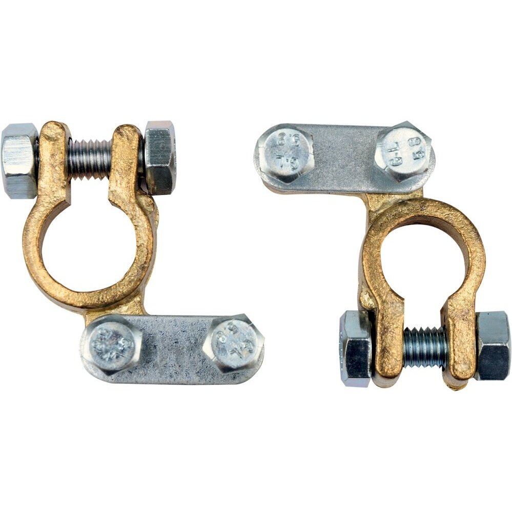 Klemos akumuliatoriui | 2 vnt. (82431) Klemos akumuliatoriui | 2 vnt. (82431)