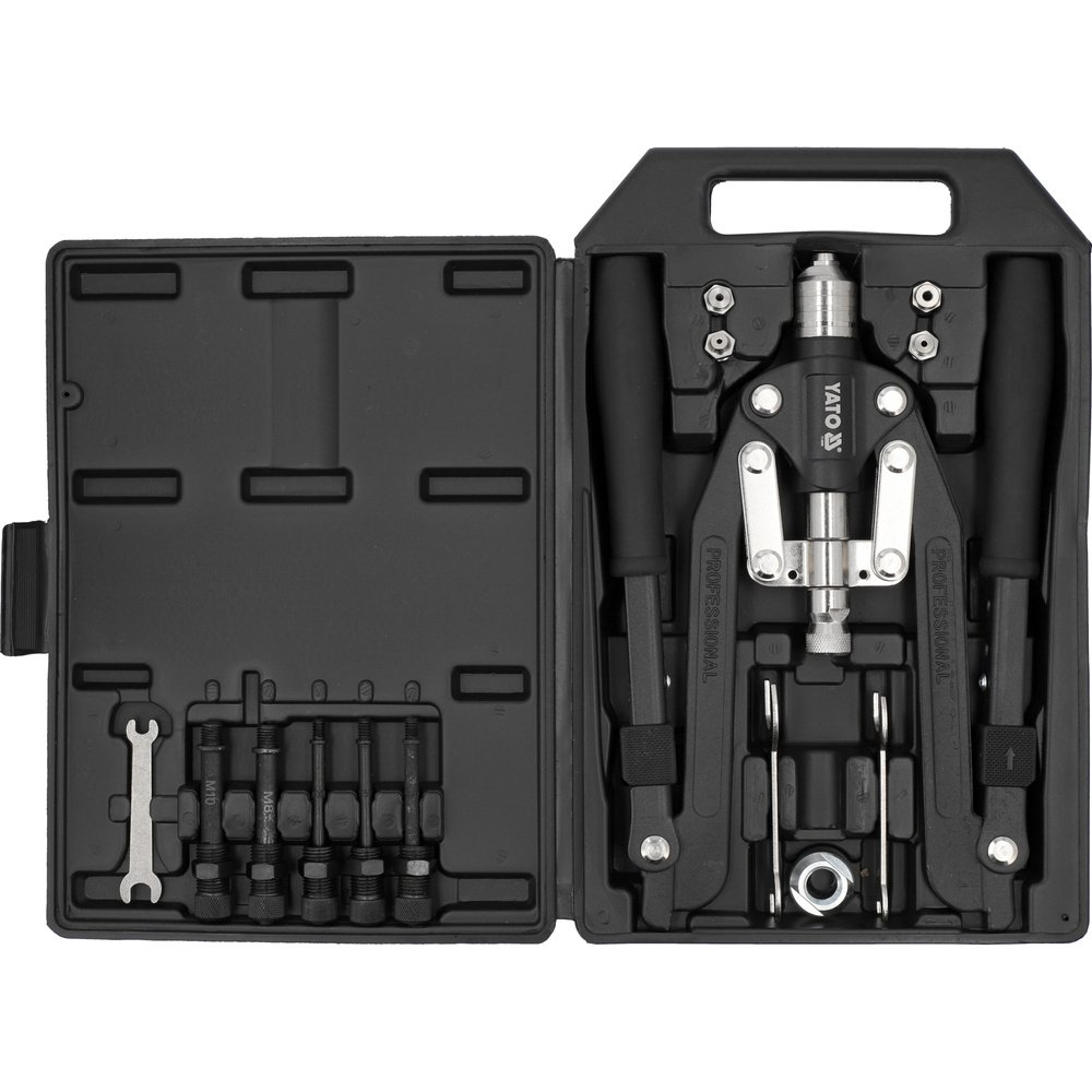 Kniediklis srieginėms ir paprastoms kniedėms | ilgos rankenos (YT-36088) Kniediklis srieginėms ir paprastoms kniedėms | ilgos rankenos (YT-36088)