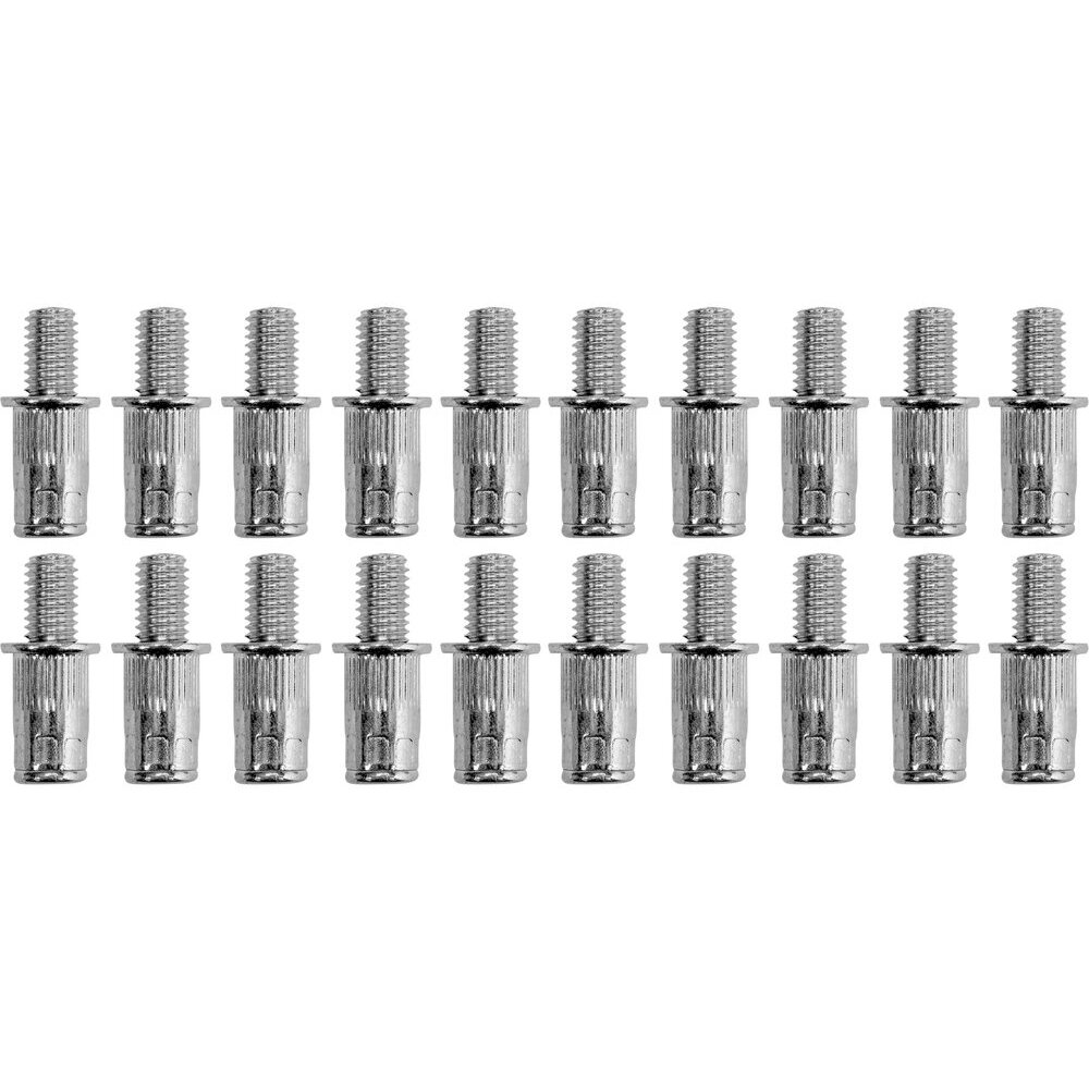 Kniedžių varžtai | aliuminis | M8 20 vnt. (YT-36203) Kniedžių varžtai | aliuminis | M8 20 vnt. (YT-36203)