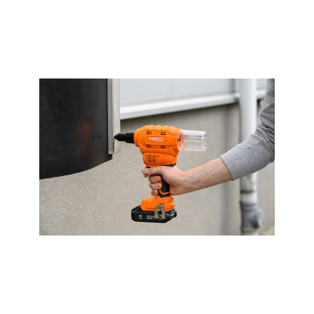 Akumuliatorinis kniediklis NEO 04-617, 18V E+ (be akum. ir krov.) 3