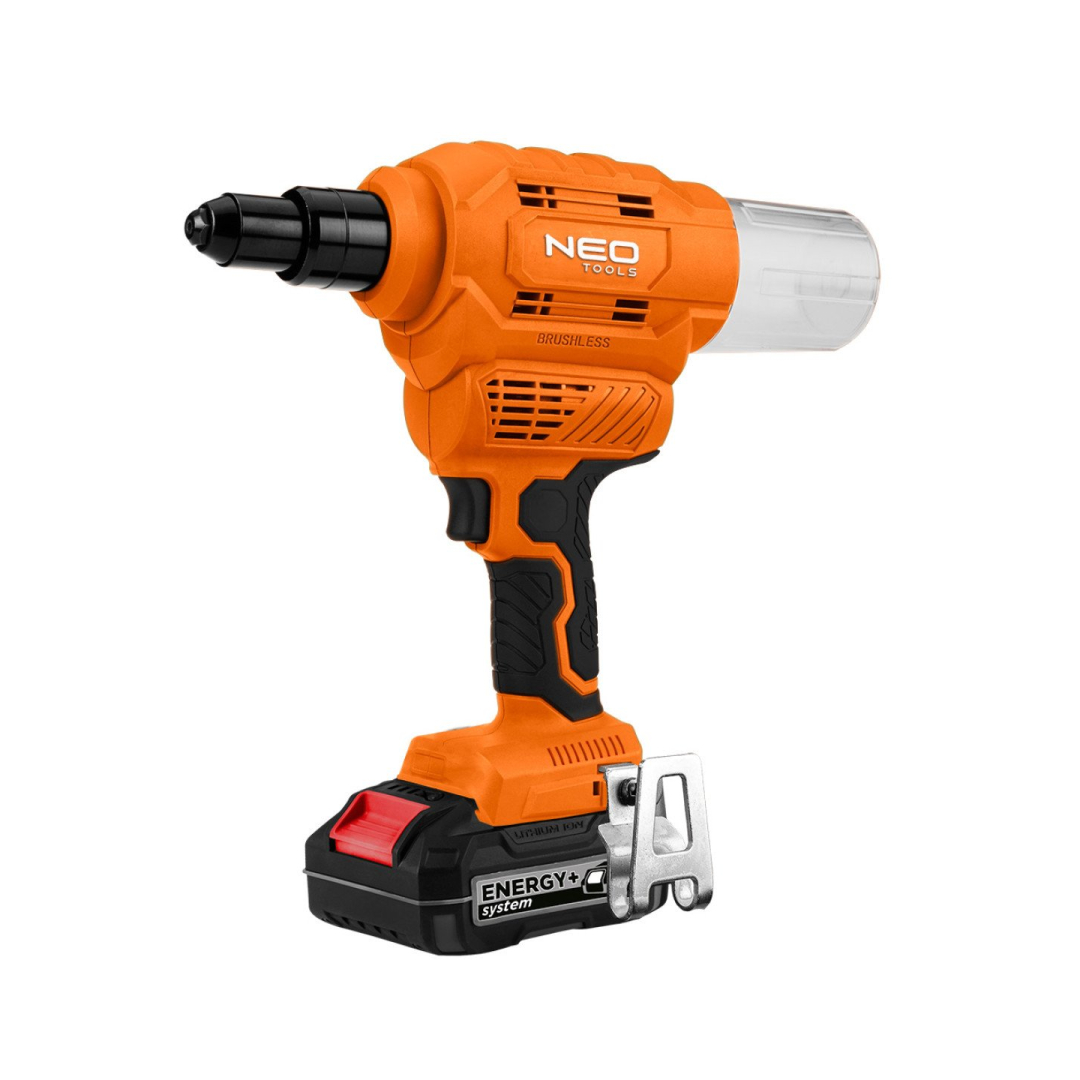 Akumuliatorinis kniediklis NEO 04-617, 18V E+ (be akum. ir krov.) 6