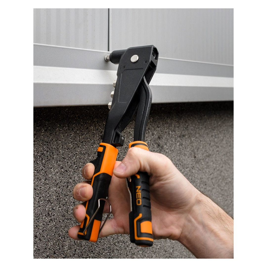 Kniedijimo mašina plieno ir aliuminio kniedėms 2,4/3,2/4,0/4,8 mm 3