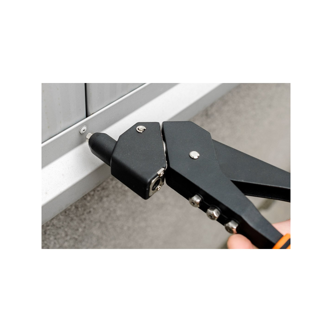 Kniedijimo mašina plieno ir aliuminio kniedėms 2,4/3,2/4,0/4,8 mm, kelių padėčių 4