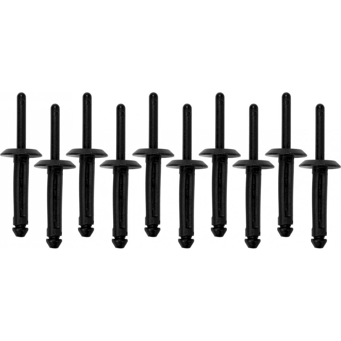 Kniedės plastikinės | 5,0 x 17,2 mm | 10 vnt. (YT-35982) Kniedės plastikinės | 5,0 x 17,2 mm | 10 vnt. (YT-35982)