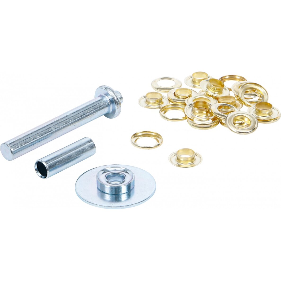 Kniedžių asortimentas su priekalu | 15 vnt (88105)