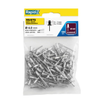 Kniedės,  standartinės Al 4,0x8mm 100vnt, Rapid