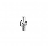 Kniedės MASTERFIX 1031 4x10mm, 1000vnt.