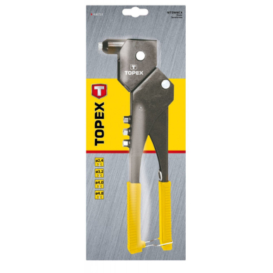 Kniediklis, kniedėms 2.4, 3.2, 4.0, 4.8 mm, 1 Kniediklis, kniedėms 2.4, 3.2, 4.0, 4.8 mm, 1