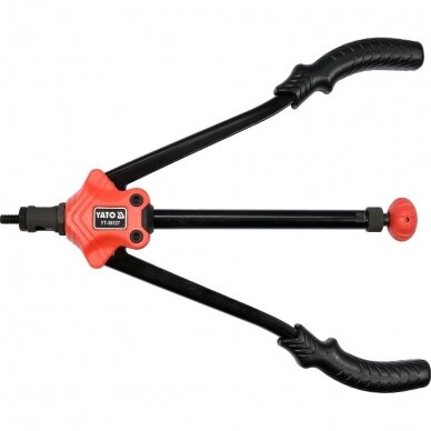 Kniediklis srieginėms kniedėms | M3, M4, M5, M6, M8, M10, M12 (YT-36127) 1 Kniediklis srieginėms kniedėms | M3, M4, M5, M6, M8, M10, M12 (YT-36127) 1