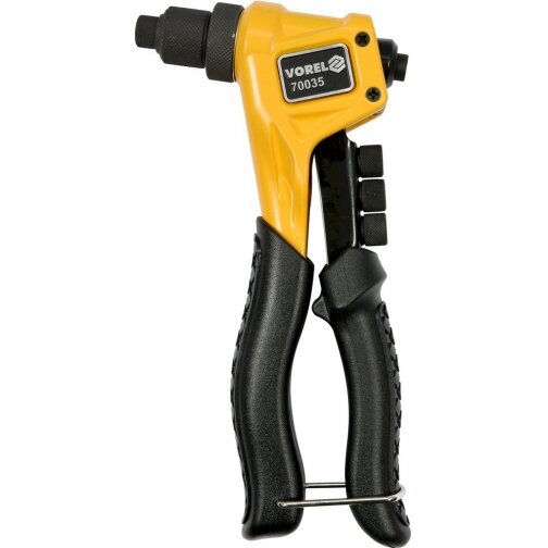 Kniediklis | plieninėms ir nerūdyjančio plieno kniedėms | 2,4 - 4,8 mm (70035) Kniediklis | plieninėms ir nerūdyjančio plieno kniedėms | 2,4 - 4,8 mm (70035)