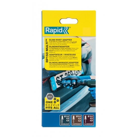 Kniedžių adapteris Rapid RP150 Multi 1 Kniedžių adapteris Rapid RP150 Multi 1