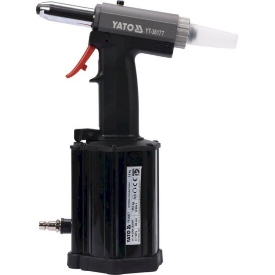 Kniediklis pneumatinis | 4 - 6,4 mm (YT-36177) Kniediklis pneumatinis | 4 - 6,4 mm (YT-36177)