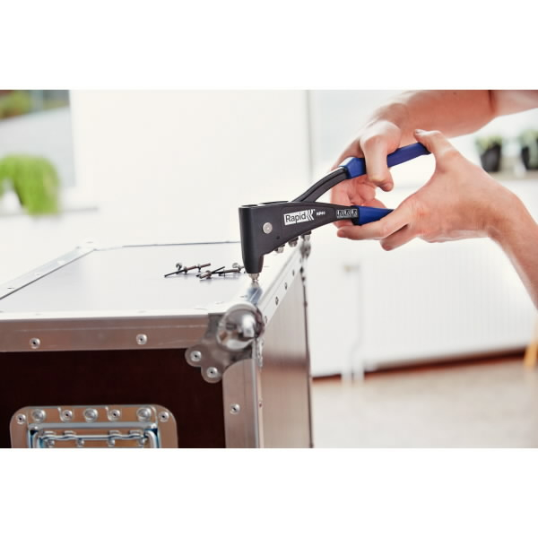 Kniedės aukštos kokybės  Al 4,8x10mm 50vnt + Drill C, Rapid 6