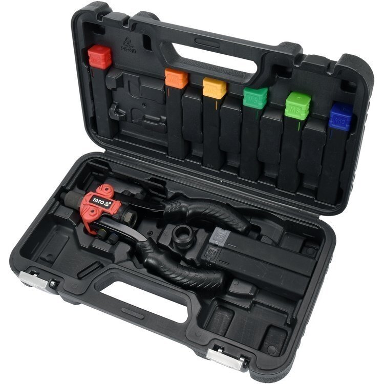 Kniediklis srieginėms ir paprastoms kniedėms | 3 viename (YT-36091) Kniediklis srieginėms ir paprastoms kniedėms | 3 viename (YT-36091)