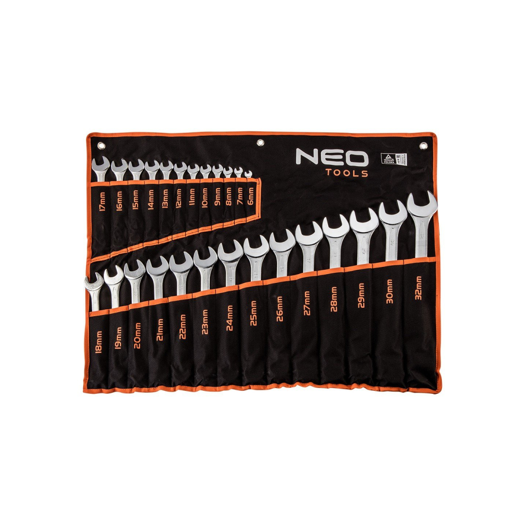 Kombinuotu raktų rinkinys, 26vnt. 6-32mm 2 Kombinuotu raktų rinkinys, 26vnt. 6-32mm 2