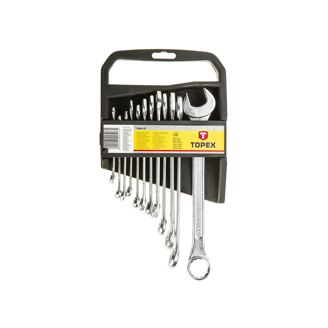 Kombinuotų raktų rinkinys 6-22 mm