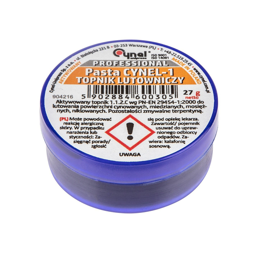 Komplektas: lydmetalis, fliusas (67600+67650) 1