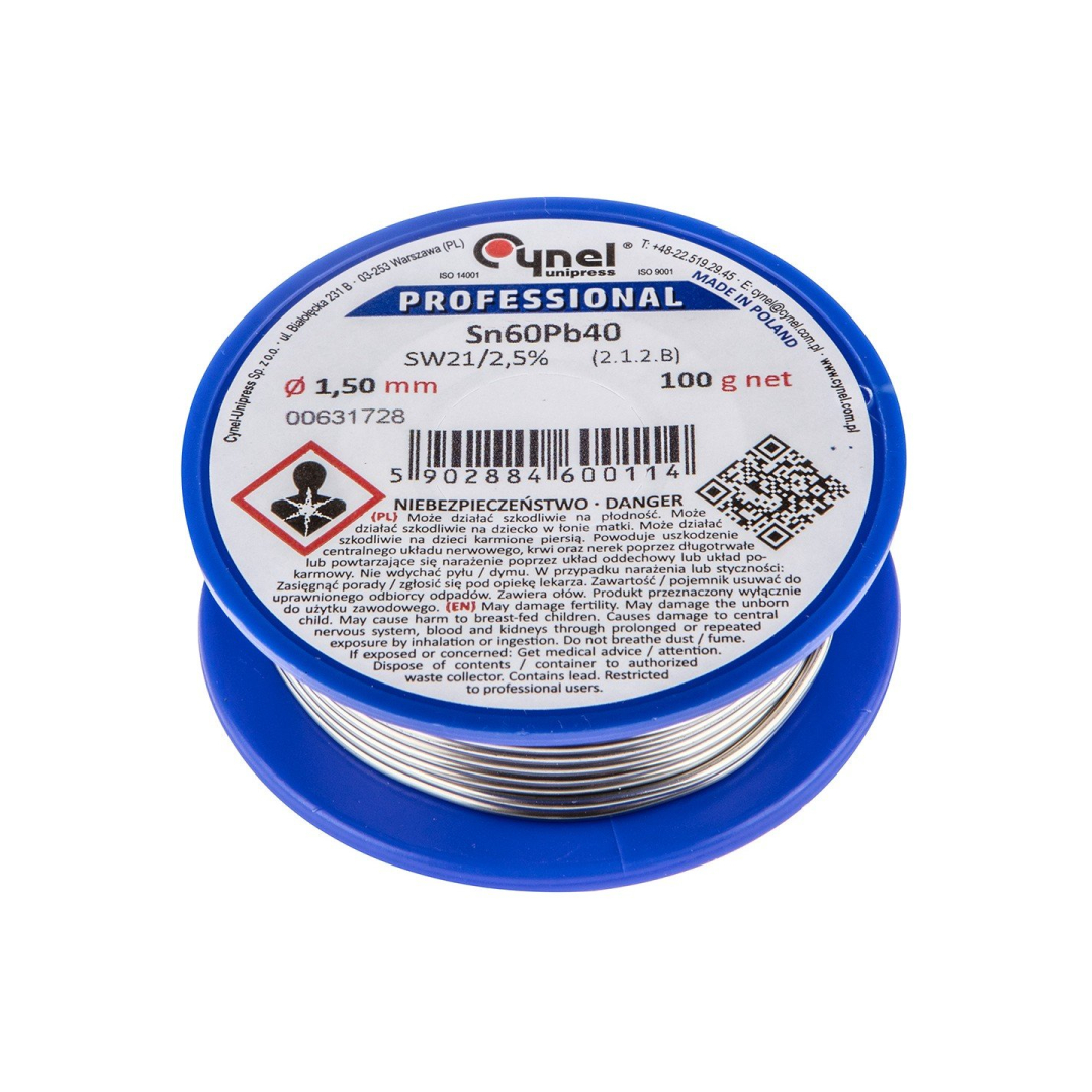 Komplektas: lydmetalis, fliusas (67600+67650) 2