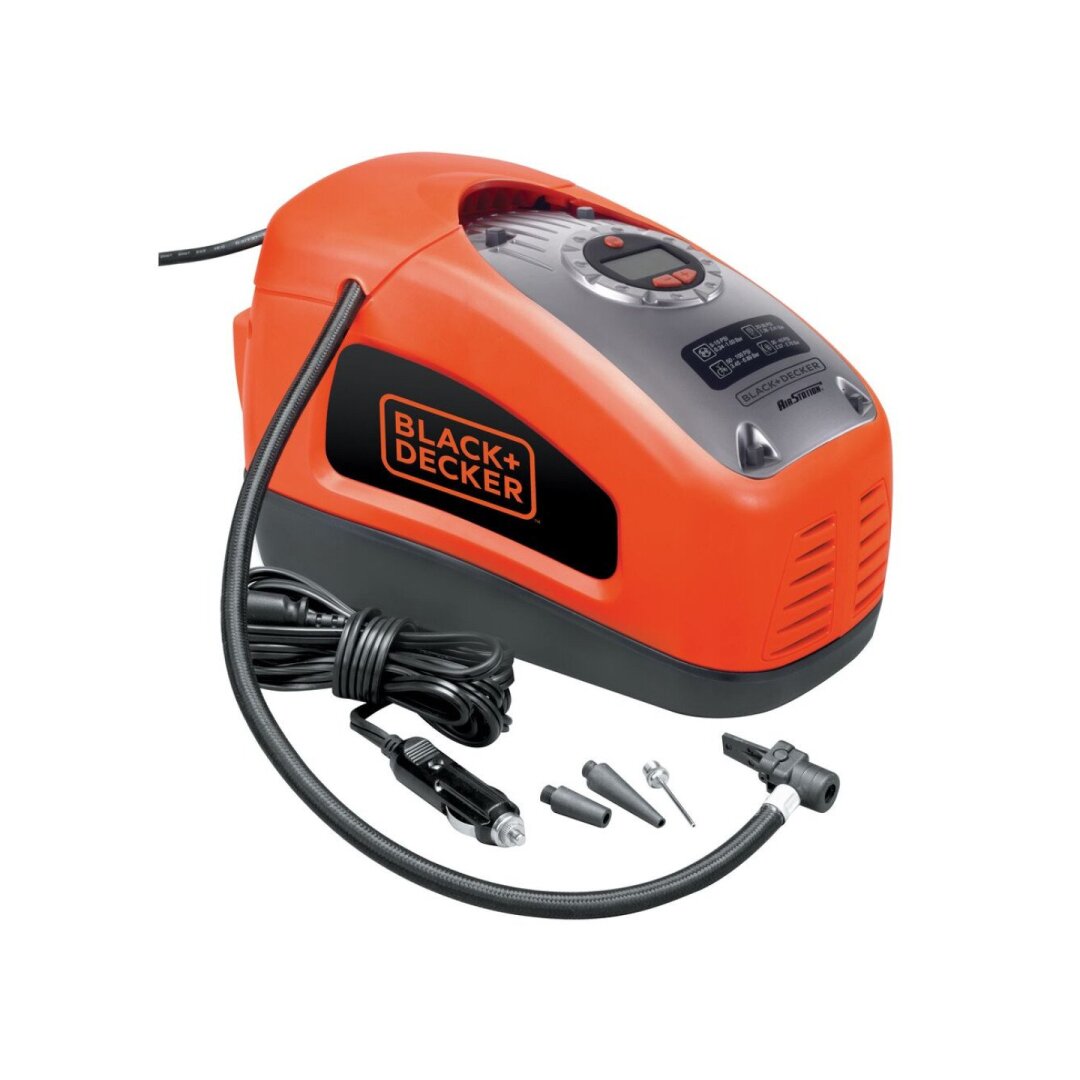 Kompresorius AC/DC, ASI300-QS, Black&Decker Kompresorius AC/DC, ASI300-QS, Black&Decker
