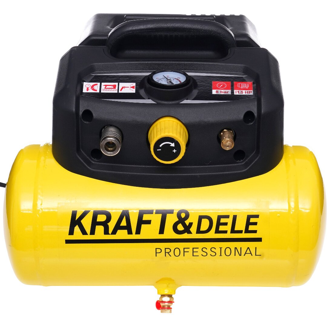 Kompresorius betepalinis 6L 8bar 6