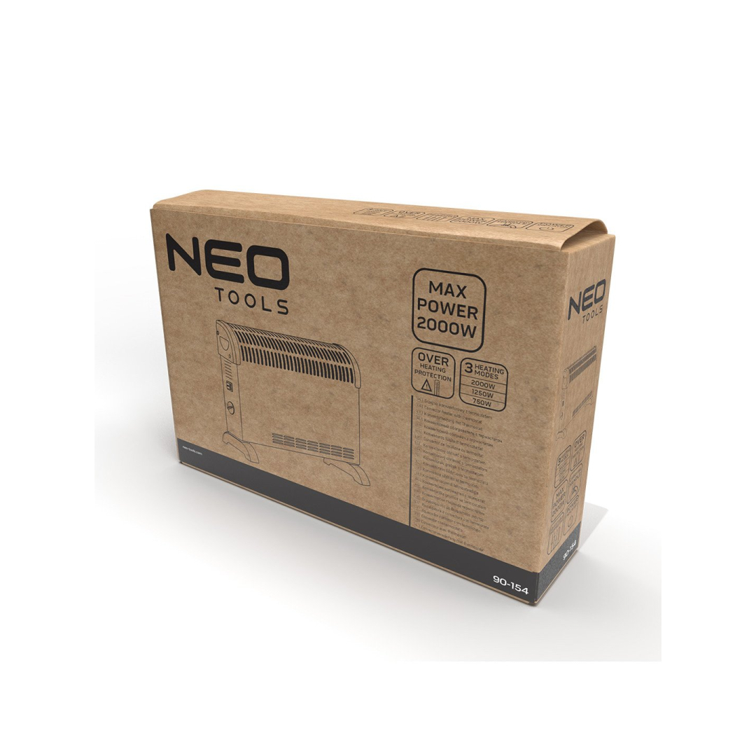 Konvektorius su termostatu 2000W standartinis 1