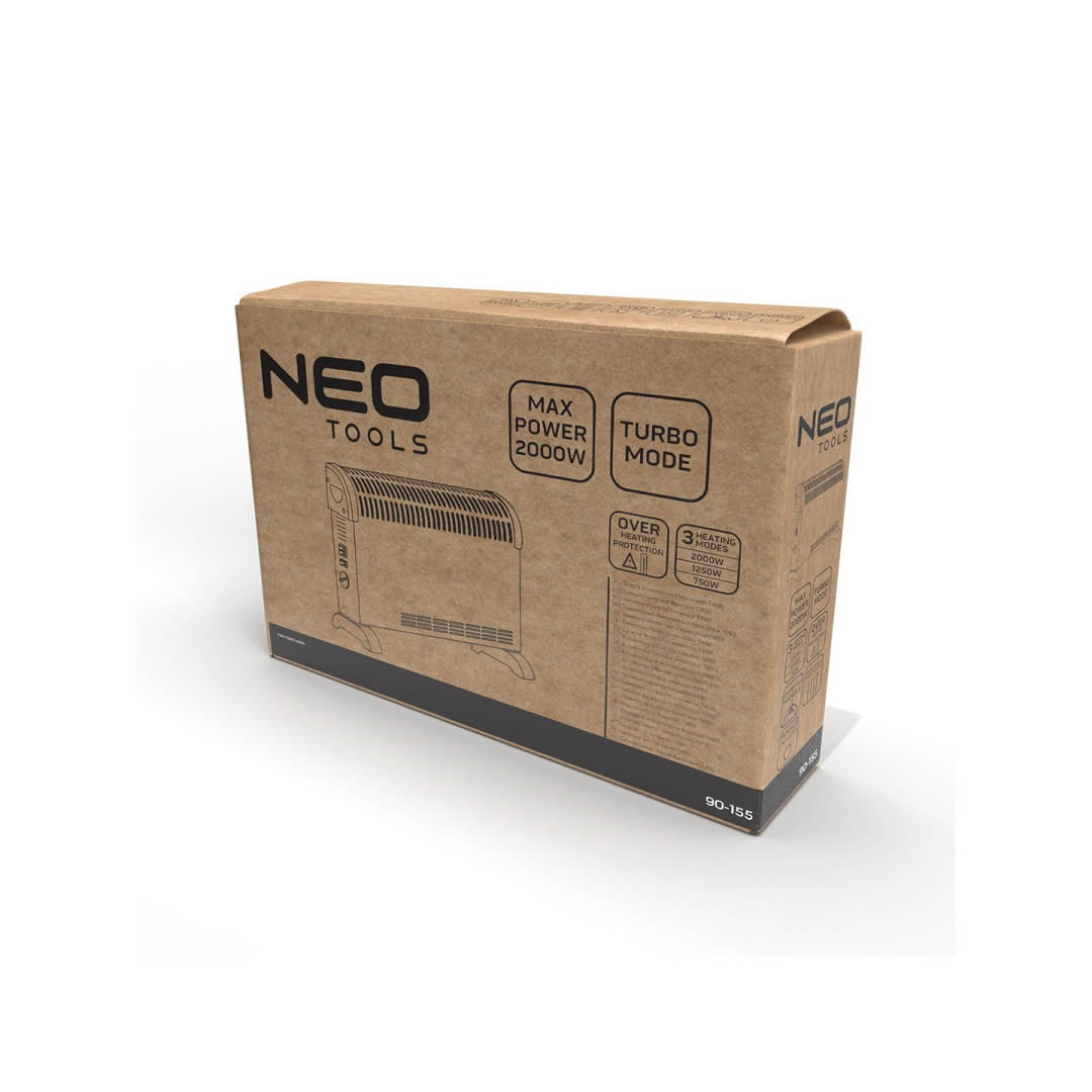 Konvektorius su termostatu 2000W turbo 1 Konvektorius su termostatu 2000W turbo 1