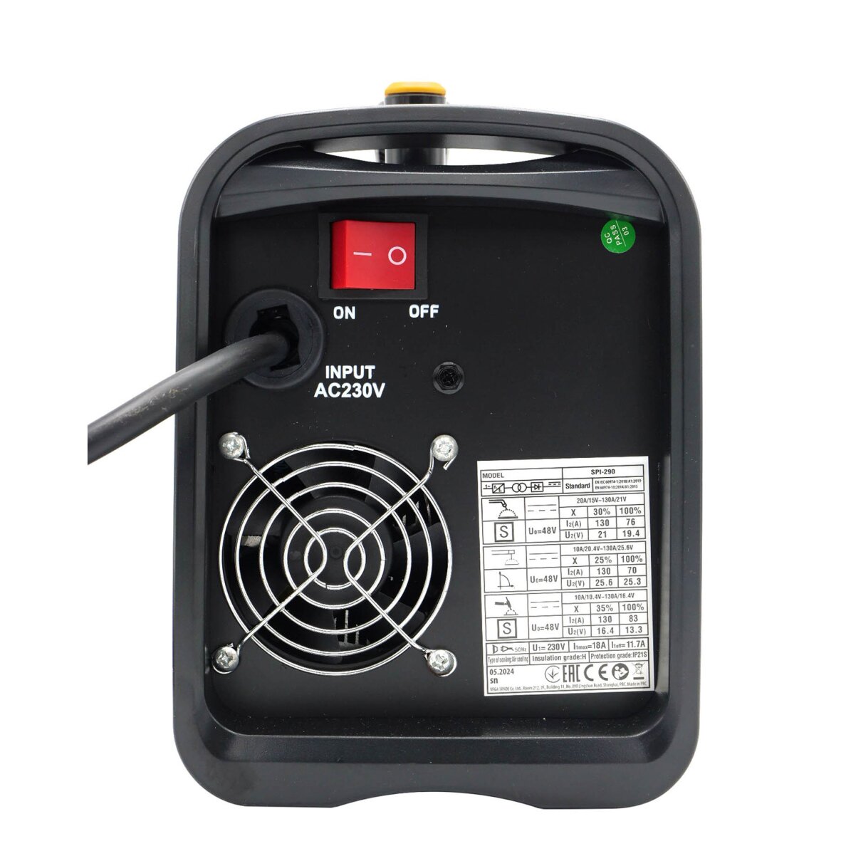 Kombinuotas inverterinis suvirintojas „ProCraft SPI-290” 16